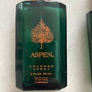 ASPEN COLOGNE SPRAY 2 OZ 59ML GREEN BOTTLE PARFUM 9264 NO BOX